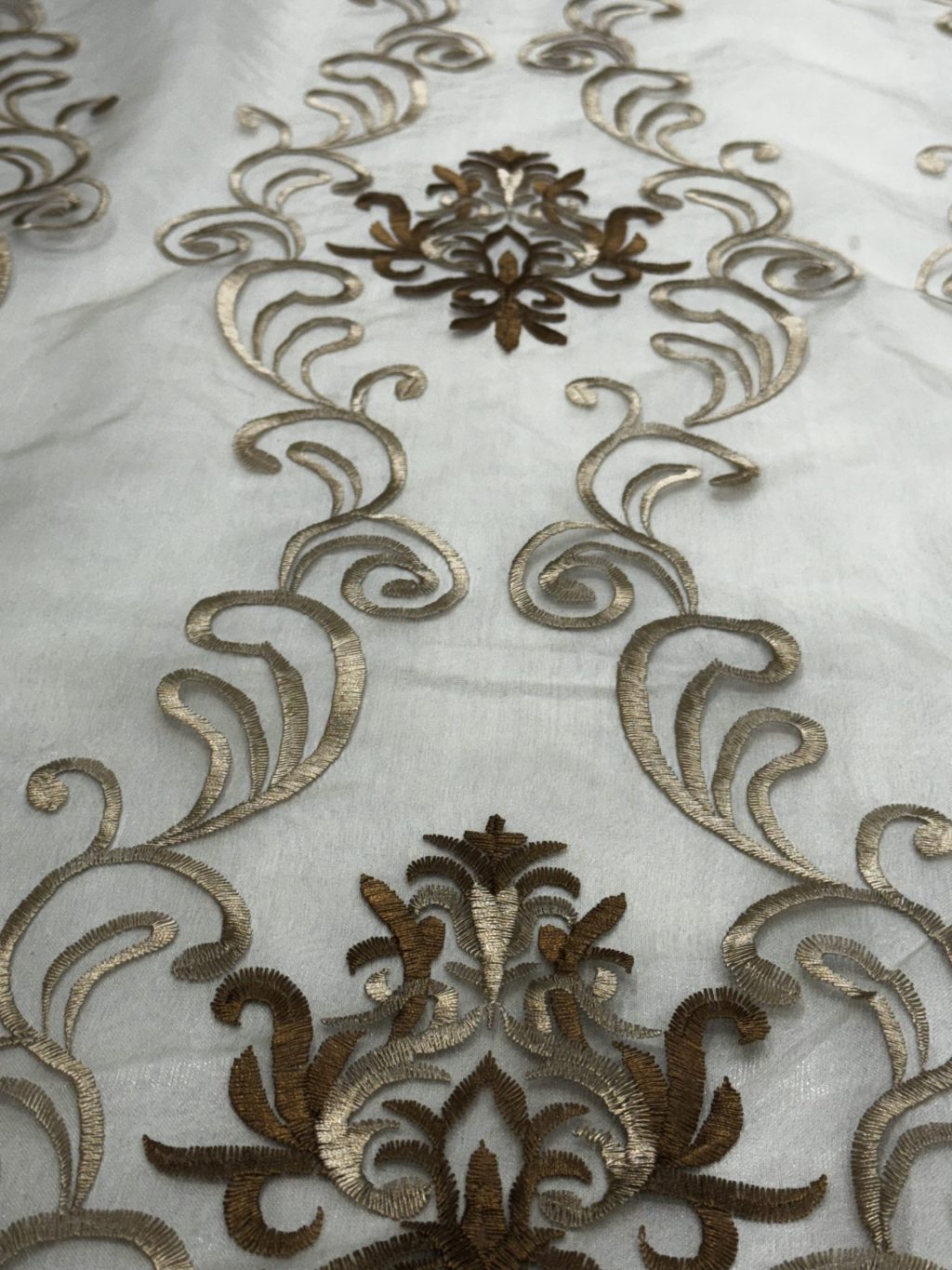 Sheer Embroidery Fabric