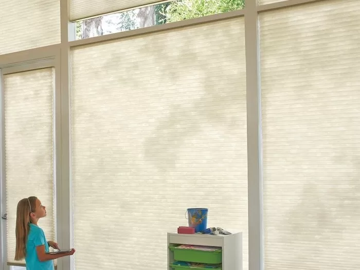 Applause® Honeycomb Shades with PowerView® Motorization