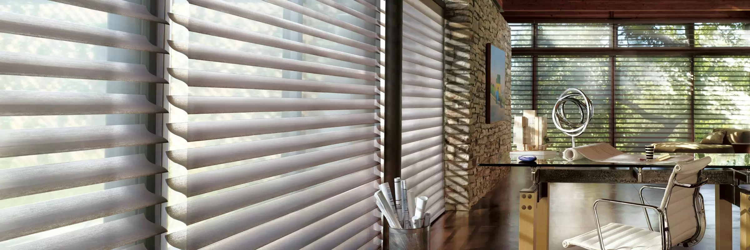 Hunter Douglas Room Darkening Shadings.