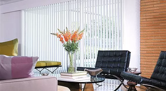 Fabric vertical blinds - Cadence