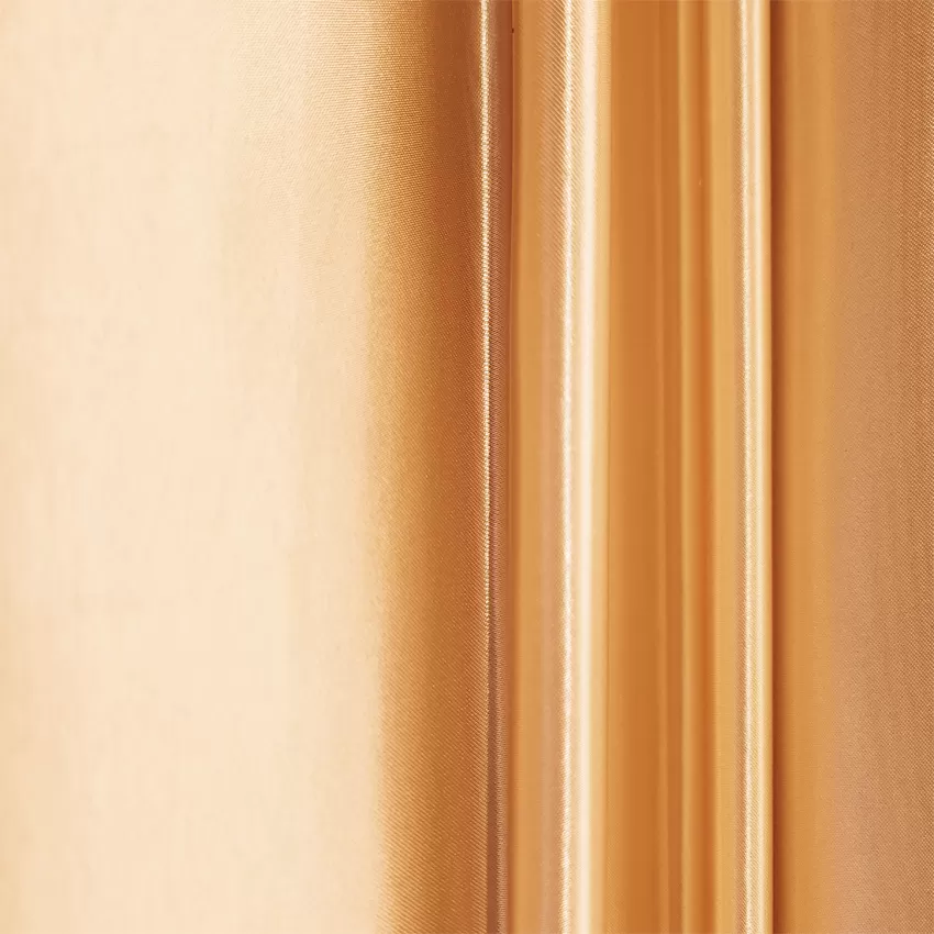 Satin Fabric Gold Beige