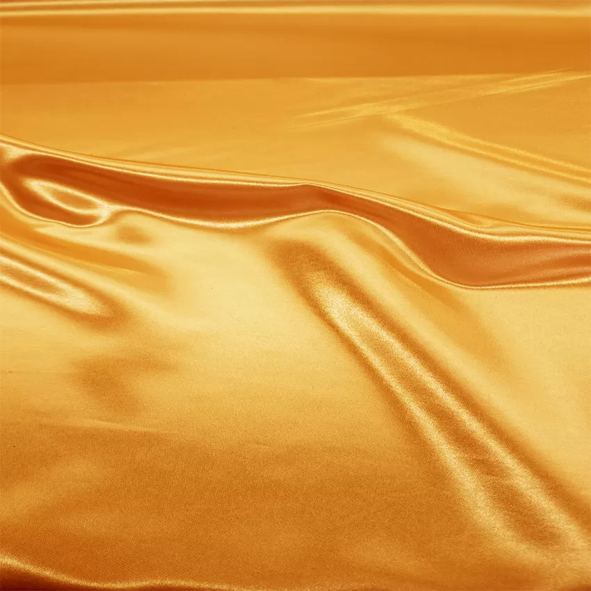 Satin Fabric Yellow