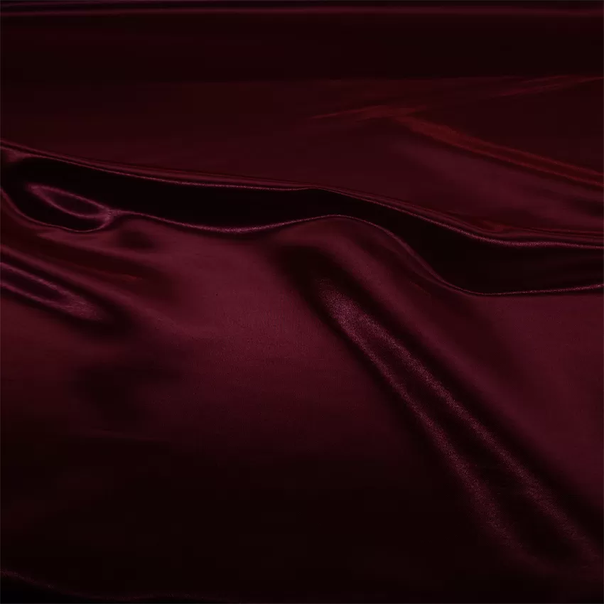 Satin Fabric Burgundy