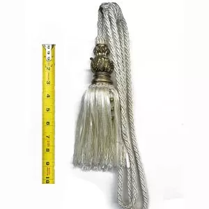 White tassel