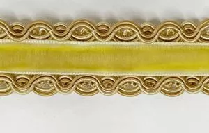 Velvet Tape Yellow- Gold