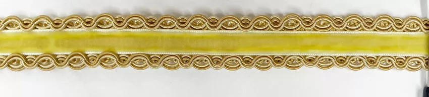 Velvet Tape Yellow- Gold