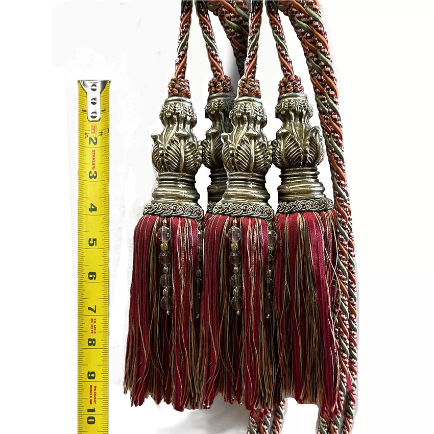 double Tassel -red