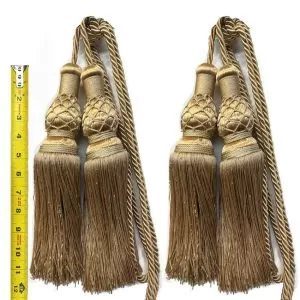 Double mushroom tassel