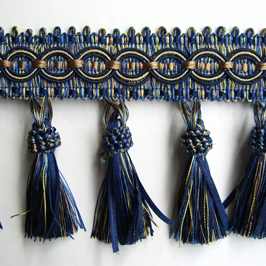 tassel trim blue 2